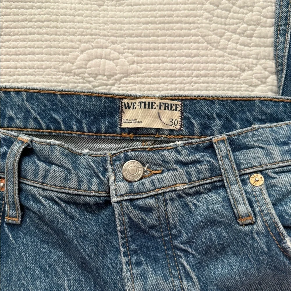 Free People Women's Tapered Baggy Boyfriend Jeans - Picture 5 of 8